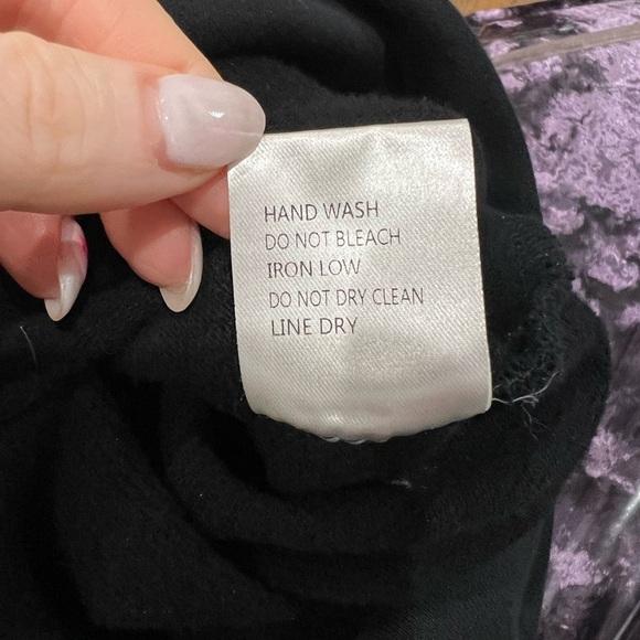 Dress blank black sweater dress - Picture 7 of 7